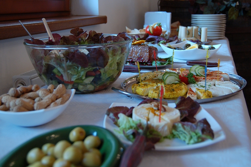 Zajištění cateringu na oslavu