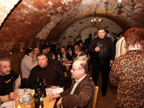 vinotéka s vinným moravským sklepem